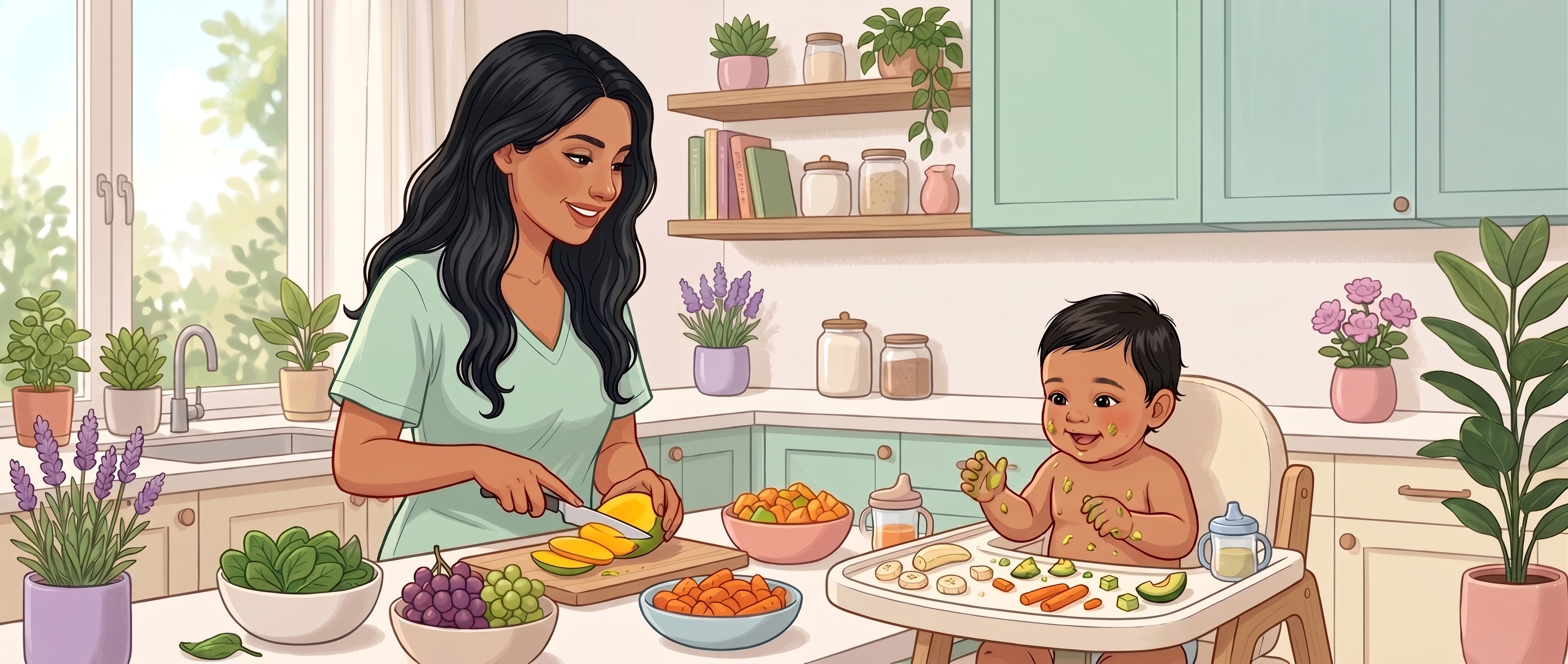 Poco a poco: explorando frutas y verduras